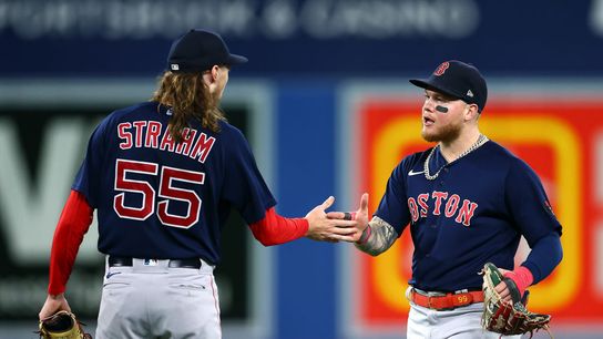 BSJ Game Report: Red Sox 6, Blue Jays 5 (10) - Sox hang on in extras taken at BSJ Headquarters  (Red Sox)
